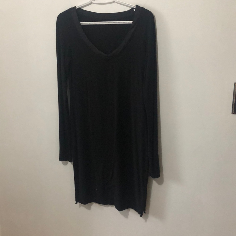Slinky Black Underdress/Pyjama Dress
